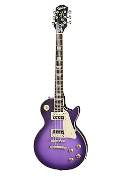 ギター Epiphone Les Paul Classic Worn (Ebony) Epiphone Featuring open-coil Alnico Classic PROs™ with coil